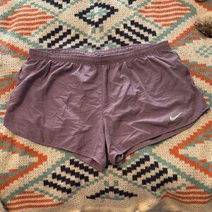 Nike Women's Lavender Dri-fit Shorts